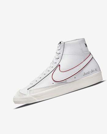 Nike Blazer Mid '77 Blancos Verdes Metal Plateados Rojos | MX 5106